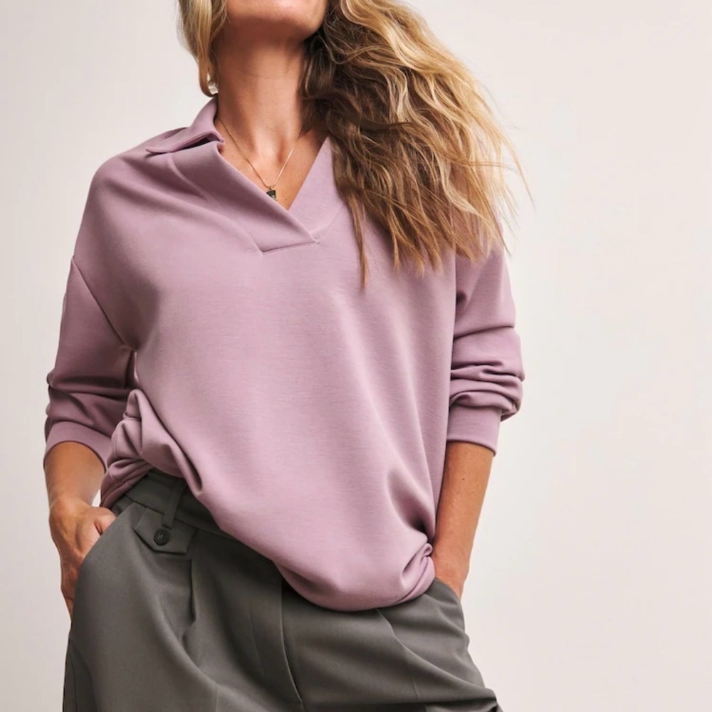 Cable & Gauge Mauve Pullover